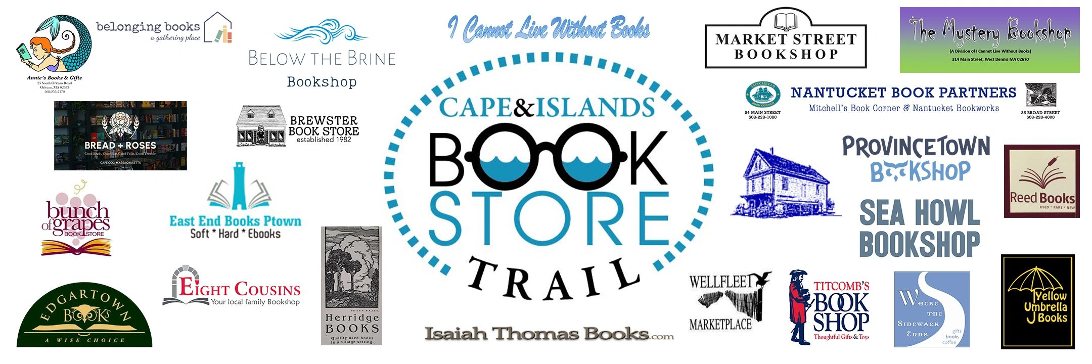 Cape and Islands Bookstore Trail